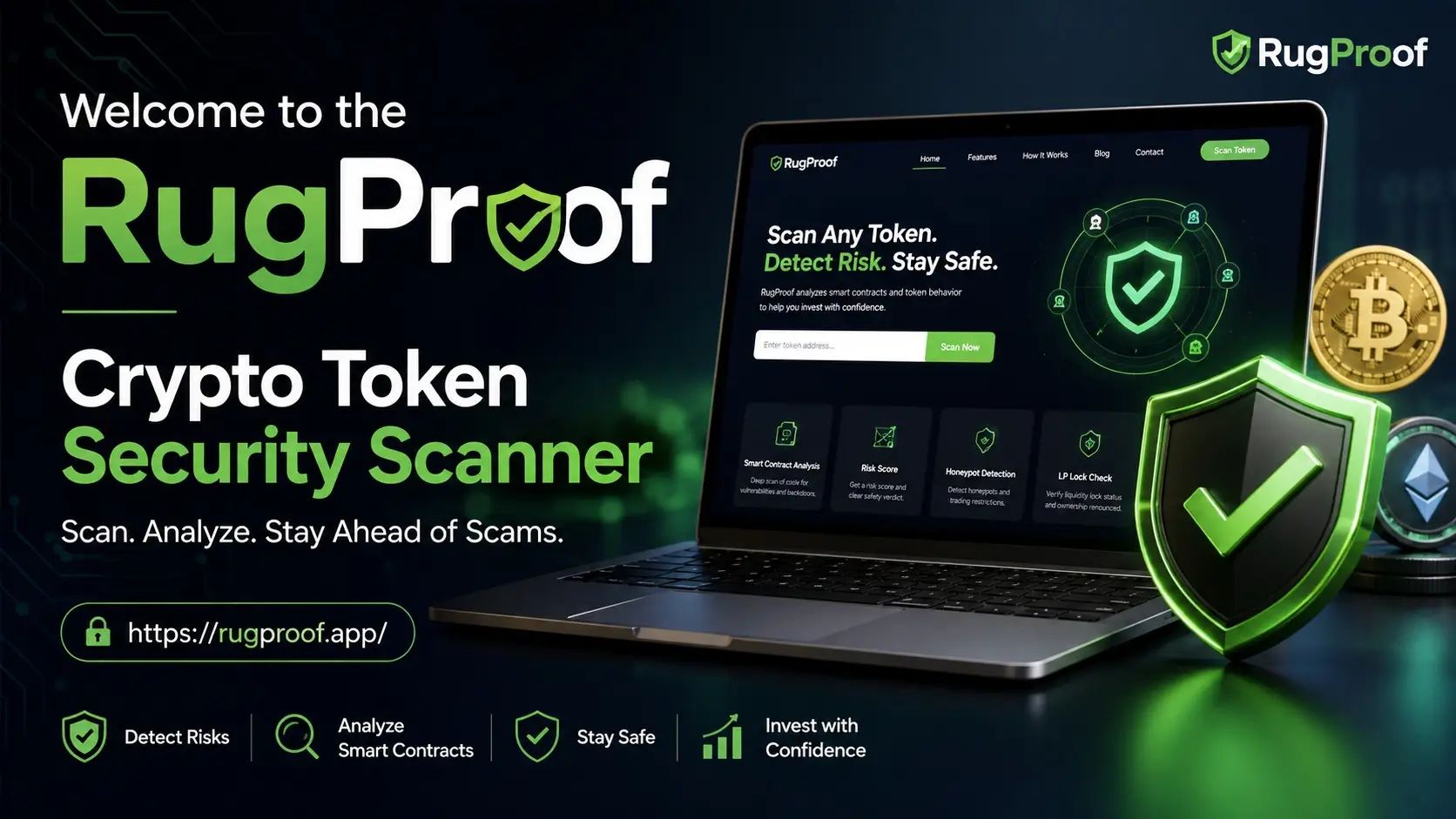 RugProof - Crypto Rug Pull Checker, Honeypot Behavior & Tools Suite