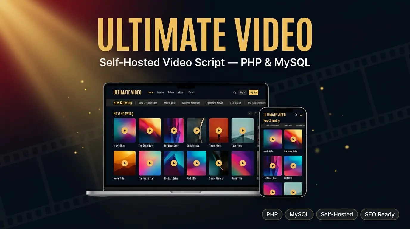 Ultimate Video - PHP Script for Trending and Viral Videos